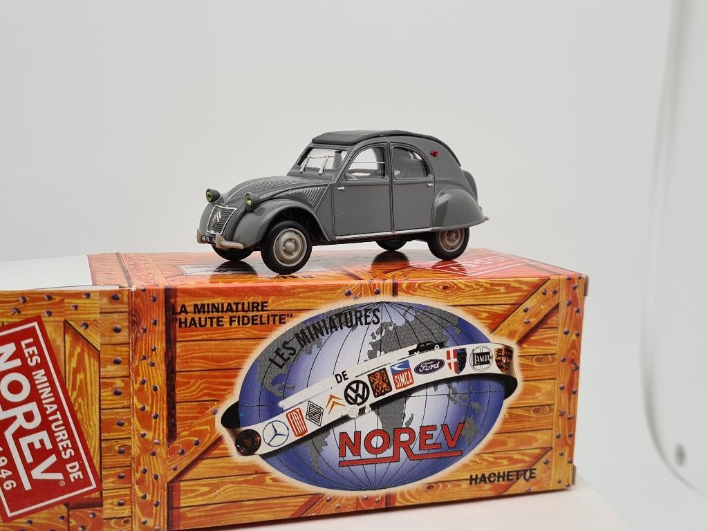 Citroën 2CV AZI model 1956 - Norev 1/43, Verzenden, Zo goed als nieuw, Auto, Norev