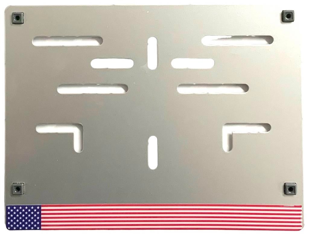 kentekenplaathouder voor motorfietsen met Amerikaanse vlag, ., Nieuw, Ophalen of Verzenden, .