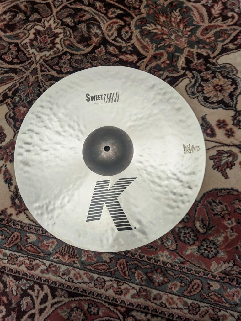 Zildjian K Sweet crash 17", Ophalen