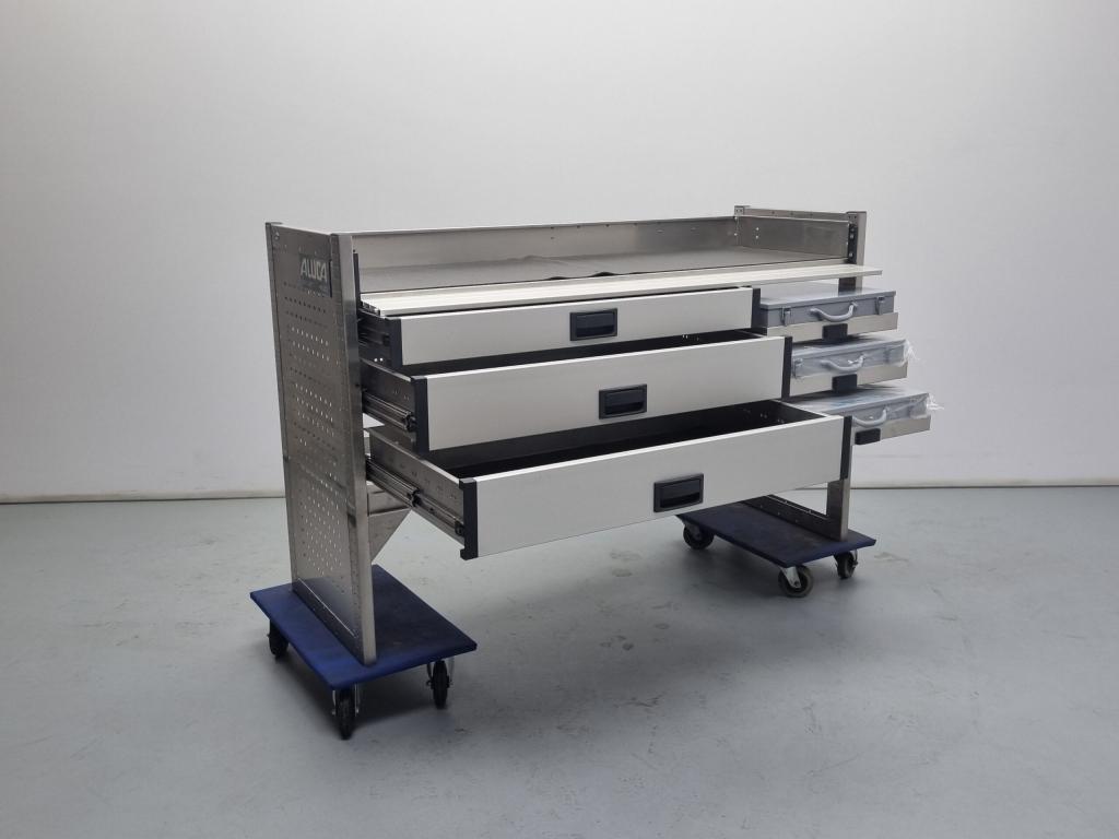 Aluca bedrijfswagen inrichting bedrijfswageninrichting, Auto diversen, Auto-accessoires, Veltmaat BWI, Info@veltmaatbwi.nl, Transportweg 11a, 7442 CT, Nijverdal