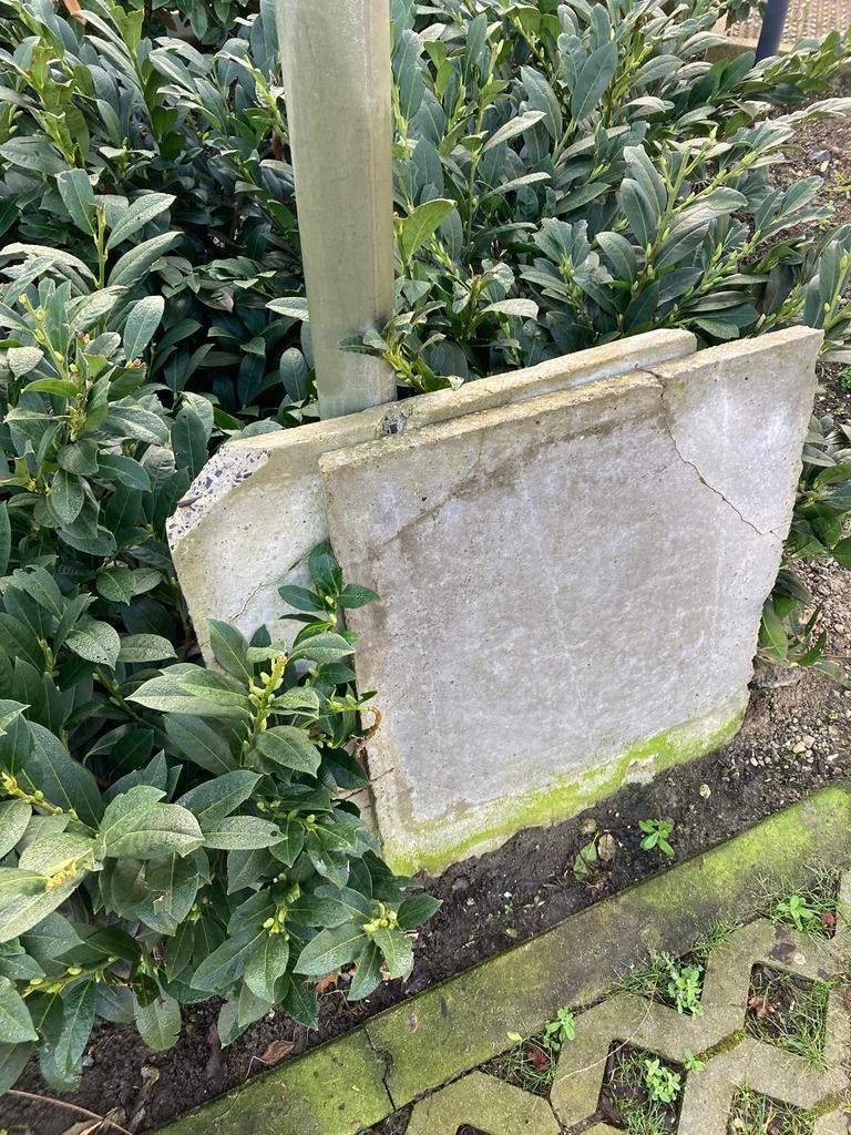 Betonnen putdeksels 2 stuks, Ophalen, Gebruikt, Overige materialen, Overige typen