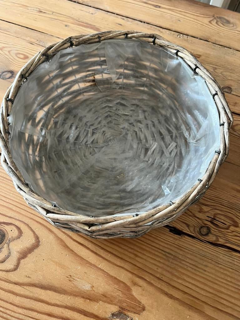 Panier en osier pour plantes, Envoi, Comme neuf