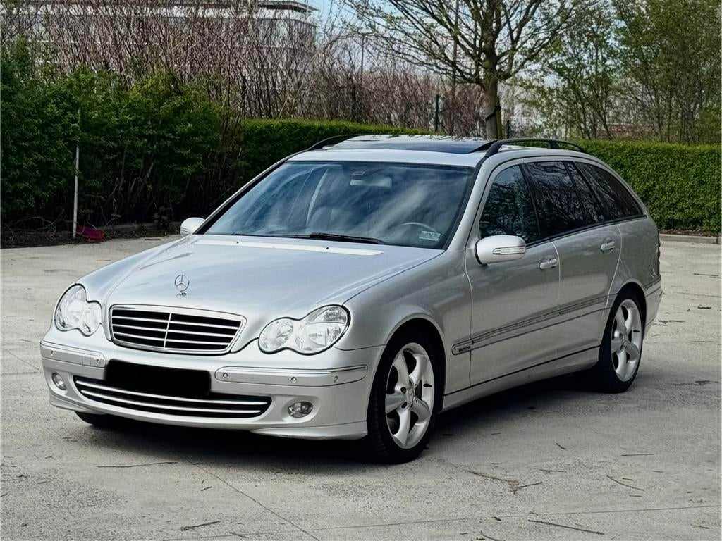 Compresseur automatique Mercedes C180 Avantgarde, Autos, Cuir, Argent ou Gris, Achat, Entreprise