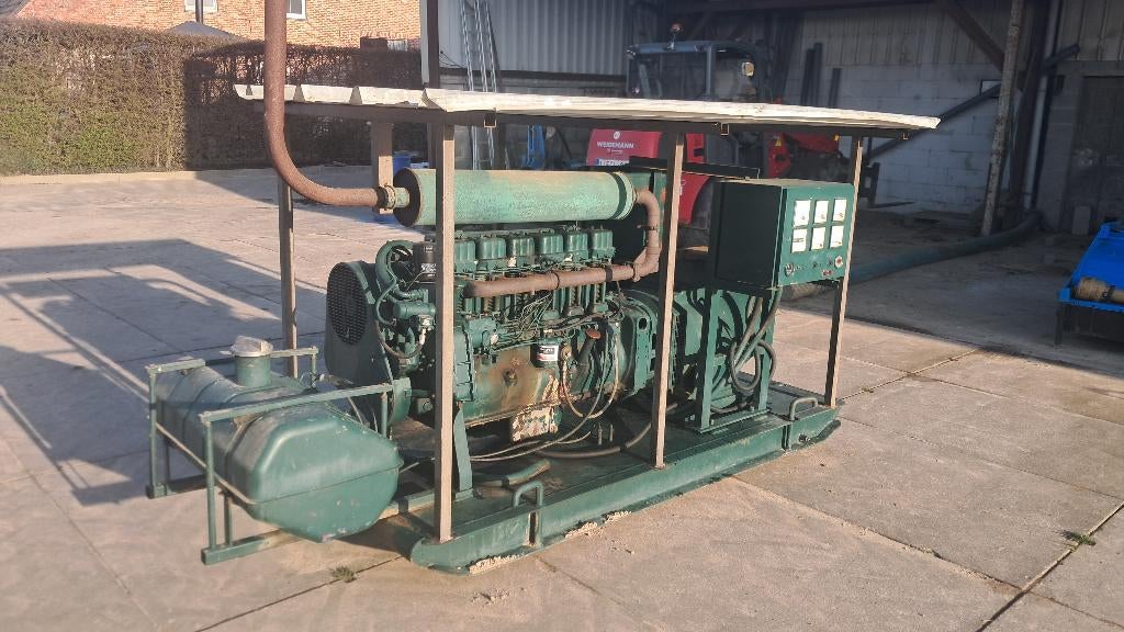 Generator stroomgroep dorman 50kva 6 cilinder, Doe-het-zelf en Bouw, Aggregaten, Ophalen, Gebruikt, Elektrisch startend, Dieselolie