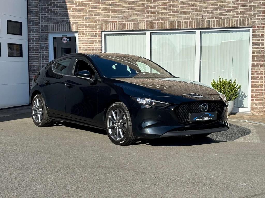 Mazda 3 2.0 M-HYBRID / Automaat / 52000km / 12m waarborg, Auto's, Mazda, Stof, 140 g/km, 4 cilinders, Zwart