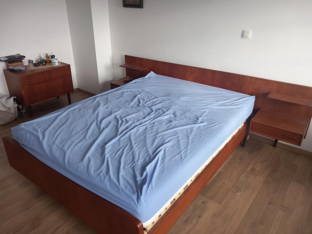 Louis van Teeffelen Vintage tweepersoonsbed, Ophalen