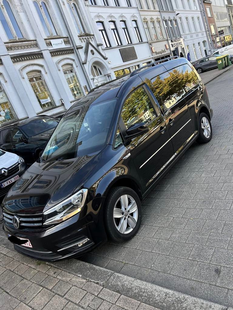 Vw Caddy Maxi 7 zitplaatsen 2.0 TDI manual zeer goede staat, Voorwielaandrijving, 75 kW, Euro 6, Particulier
