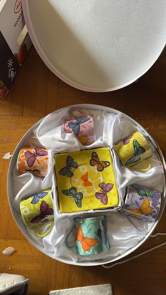 Silēa porcelain thee set, Ophalen, Zo goed als nieuw