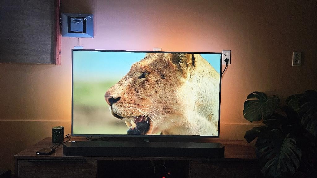 Phillips ambilight 58" parfait état, Philips, LED, Comme neuf, Enlèvement