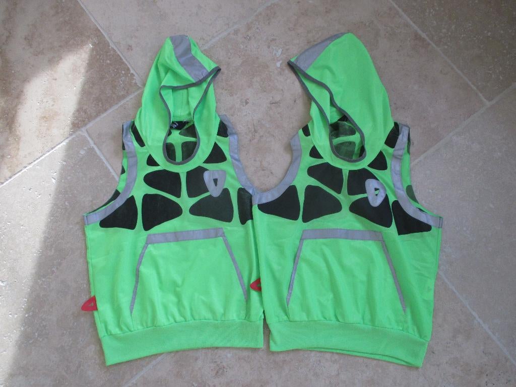 2 fluohesjes zeppe en zikki, Kinderen en Baby's, Kindermode-accessoires, Ophalen, Zo goed als nieuw, Zeppe en zikki