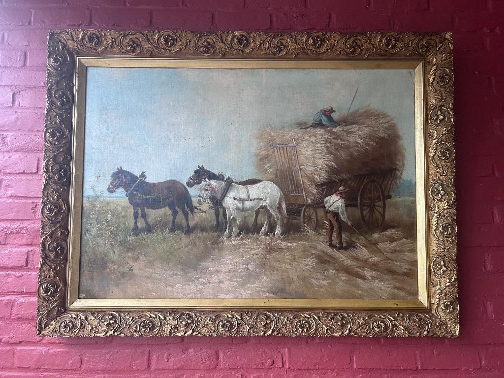 Schilderij Paul Henri Schouten, Ophalen