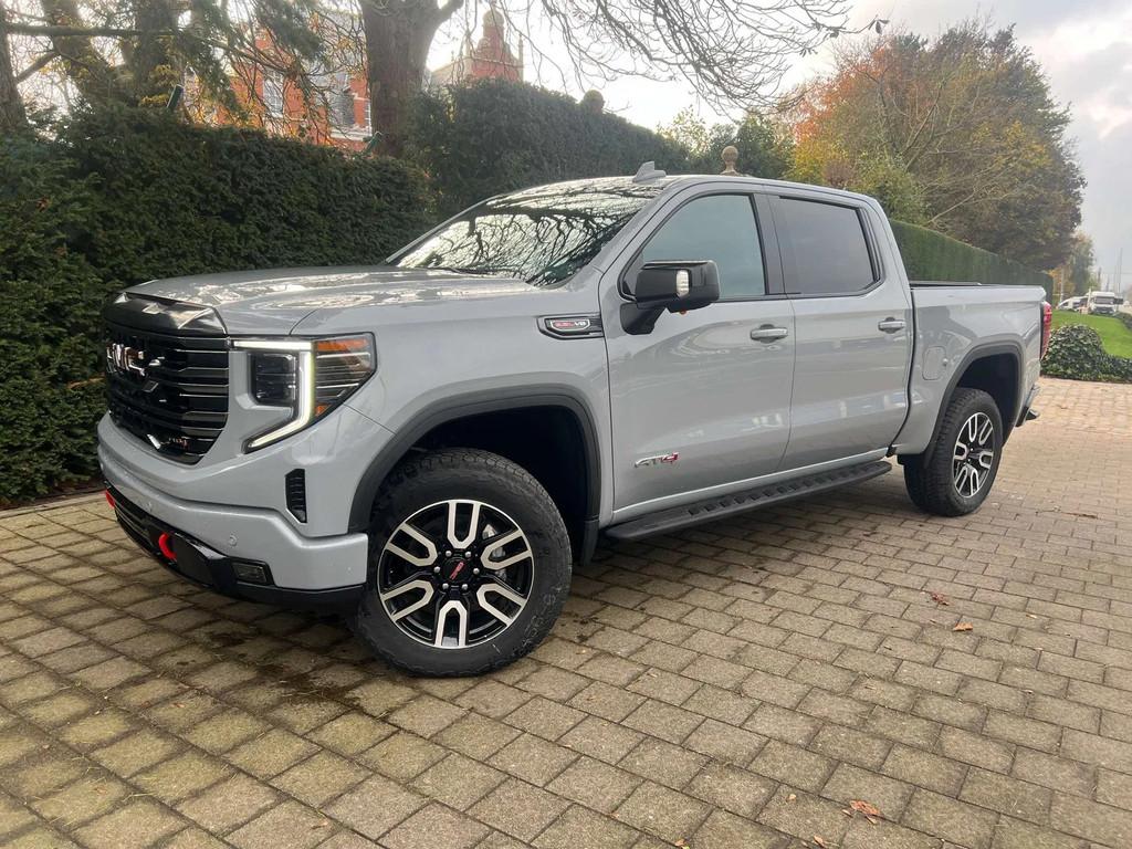 GMC Sierra AT4 6.2L V8 €67.900,- excl btw. (automaat), Auto's, Automaat, Leder, Overige kleuren, 5 zetels