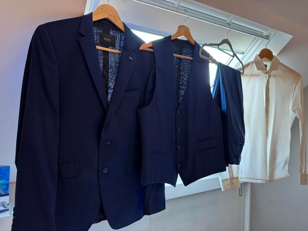 Trouwkostuum perfecte staat M digel move selected homme, Kleding | Heren, Trouwkleding en Trouwaccessoires, Ophalen of Verzenden