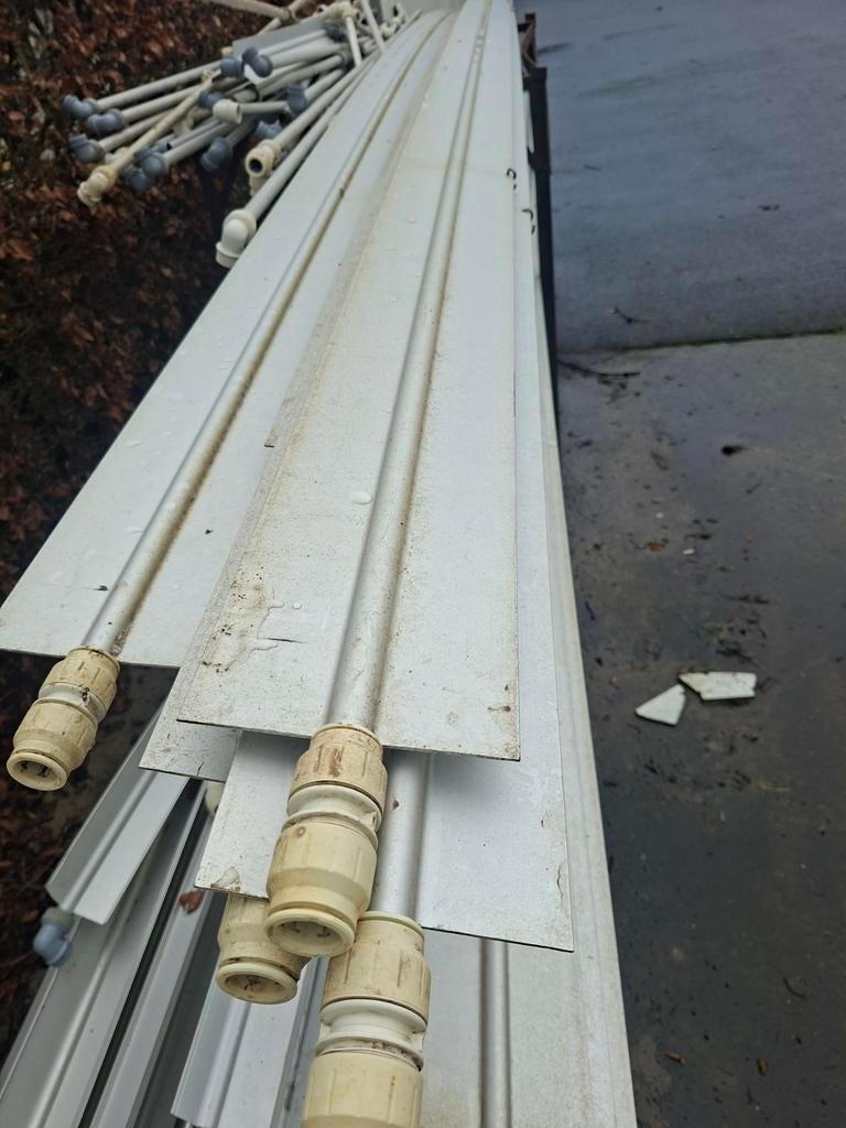 verwarmingsbuizen aluminium, Ophalen