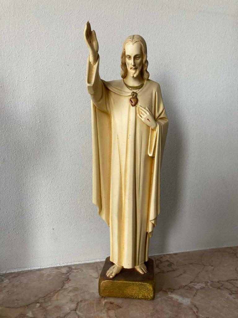 Beeld Heilig Hart van Jezus G.L.V. (31 cm), Ophalen of Verzenden