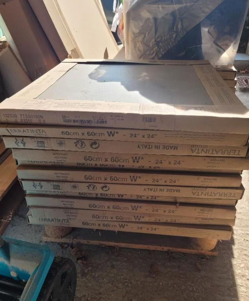 Carrelage de sol + plinthes Carolot Softstone, Bricolage & Construction, Dalles & Carrelages, Enlèvement, Neuf, Autres matériaux