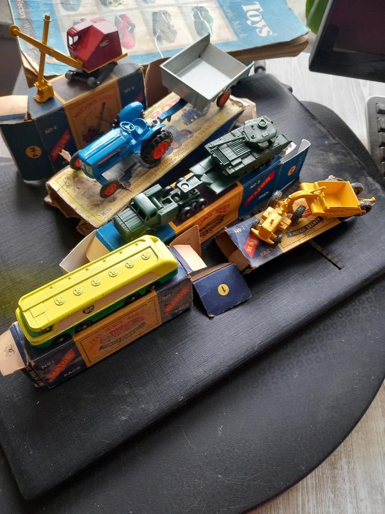 Lesney,matchbox major packs, Ophalen