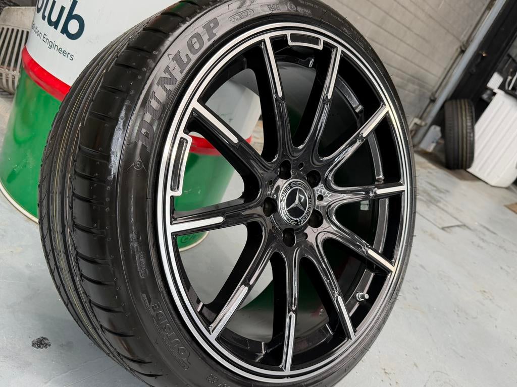 Brabus Style & banden Dunlop “  Nieuw “ Mercedes c e 19 inch, Autos : Pièces & Accessoires, Pneus & Jantes, Neuf, Pneus et Jantes