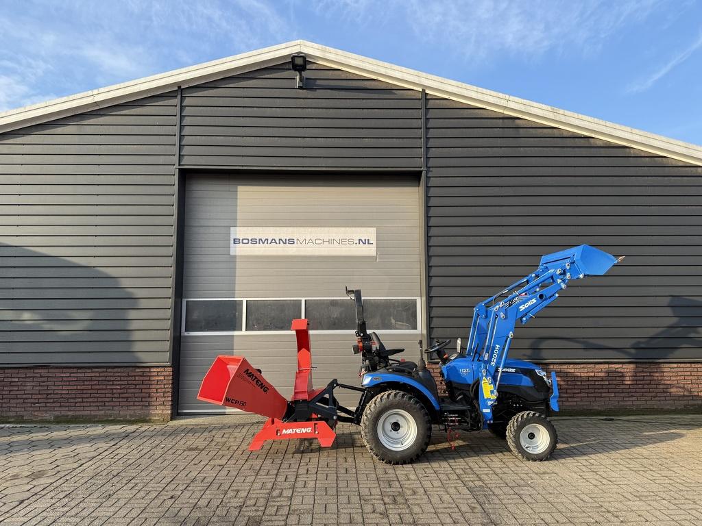 Mateng WCP 130 houthakselaar / versnipperaar gebruikt, Zakelijke goederen, Machines en Bouw | Tuin, Park en Bosbouw, Hakselaar