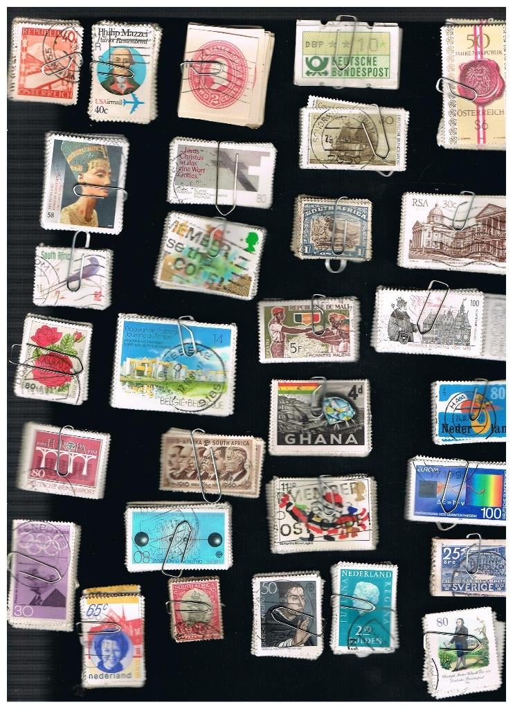 PAQUET DE TIMBRES, Envoi, Affranchi