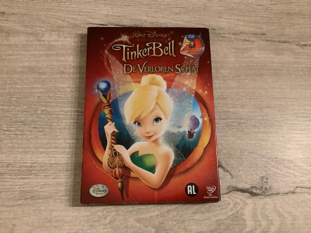 Walt Disney Tinkerbell de verloren schat DVD, Cd's en Dvd's, Europees, Tekenfilm, Verzenden, Alle leeftijden
