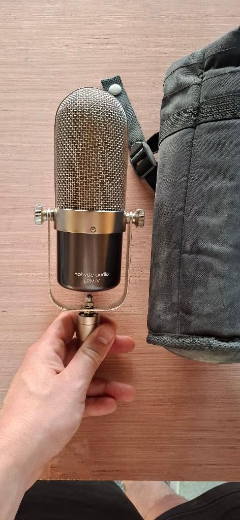 micro à ruban NoHype Audio LRM-V, Musique & Instruments, Microphones, Utilisé, Micro studio, Enlèvement ou Envoi