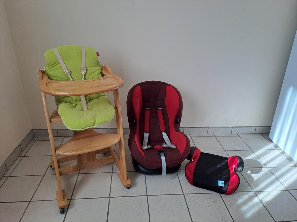 Eetstoel ,autostoel en zitje voor de auto, Enfants & Bébés, Jumeaux & Naissances multiples, Enlèvement