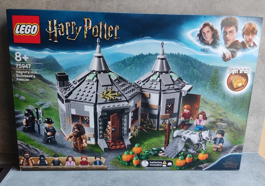 lego harry potter 75947 hagrids huisje met scheurbek, Neuf, Enlèvement ou Envoi, Lego, Ensemble complet