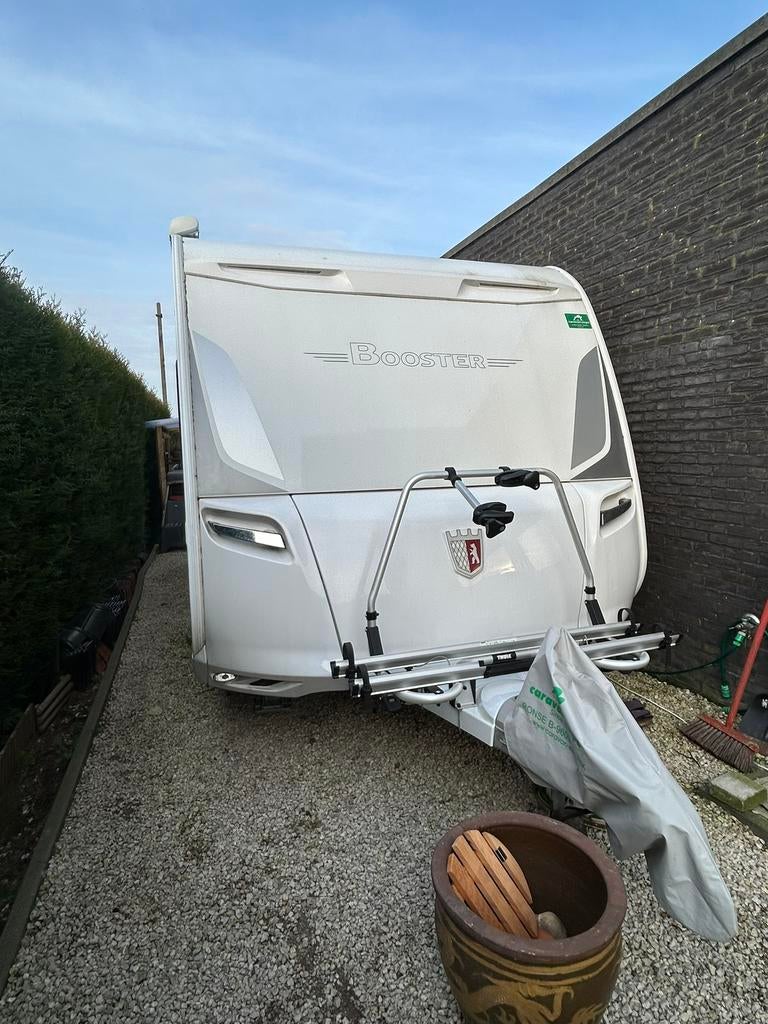 Caravan Tabbert Puccini Booster, Caravans en Kamperen, Caravans, Tabbert, Treinzit, Kachel, 6 tot 7 meter