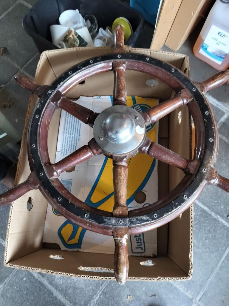 Stuur plezierjacht, Watersport en Boten, Bootonderdelen, Ophalen