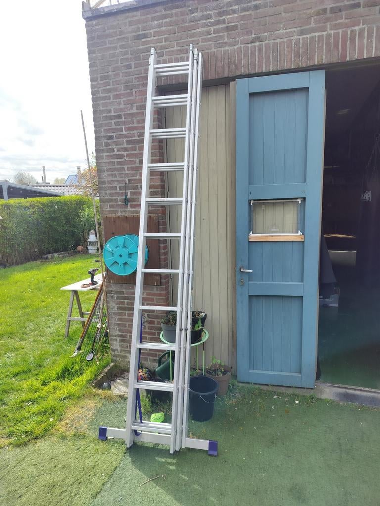 Escalo ladder aluminium 3x11 sporten, Pliable ou rétractable/escamotable, Échelle, Enlèvement, Utilisé