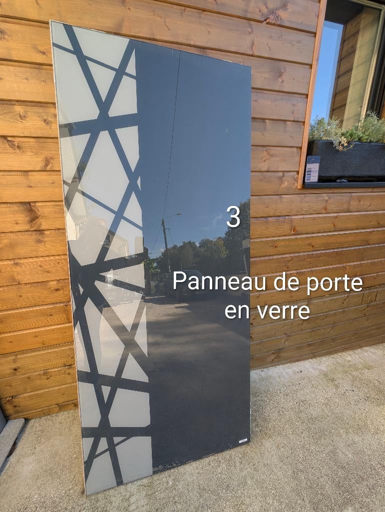 Panneau de porte d'entrée neuf jamais posé, Bricolage & Construction, Châssis & Portes coulissantes, Neuf, 75 à 150 cm, Aluminium