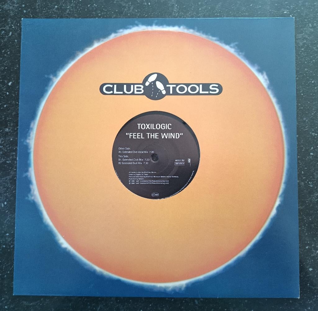 Toxilogic - Feel the wind, Cd's en Dvd's, Vinyl | Dance en House, Ophalen of Verzenden, Gebruikt, 12 inch, Techno of Trance