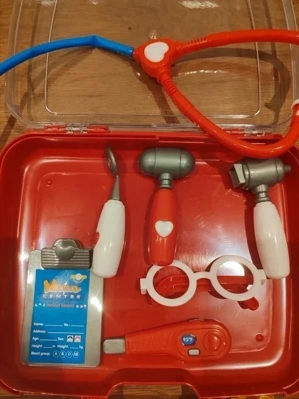 Dokters speelsetje, Kinderen en Baby's, Ophalen of Verzenden, Zo goed als nieuw, Jongen of Meisje