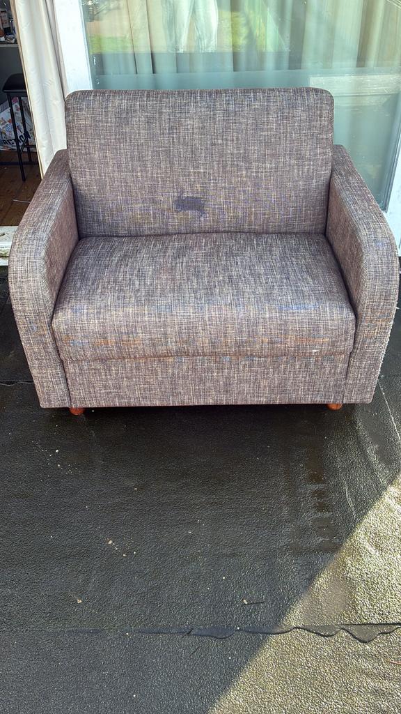 ZetelBed, Ophalen, Gebruikt, Eenpersoons, 75 tot 100 cm