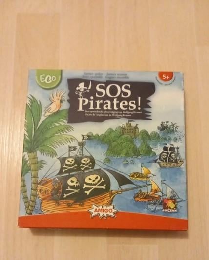 SOS Pirates jeu de société coopératif Amigo, Trois ou quatre joueurs, Enlèvement ou Envoi, Comme neuf, Amigo