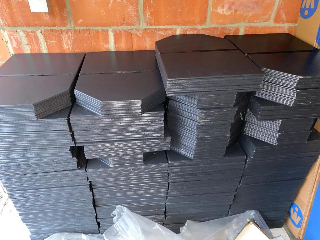 Ardoises Cedral Boronda gris foncé 45x32 – 33 paquets de 15, Gris, Enlèvement, Autres matériaux, Neuf