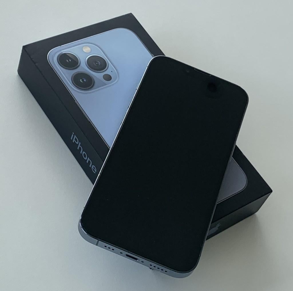 iPhone 13 Pro 256GB in prima staat, Telecommunicatie, Mobiele telefoons | Apple iPhone, Blauw, 71 %, IPhone 13, Zo goed als nieuw