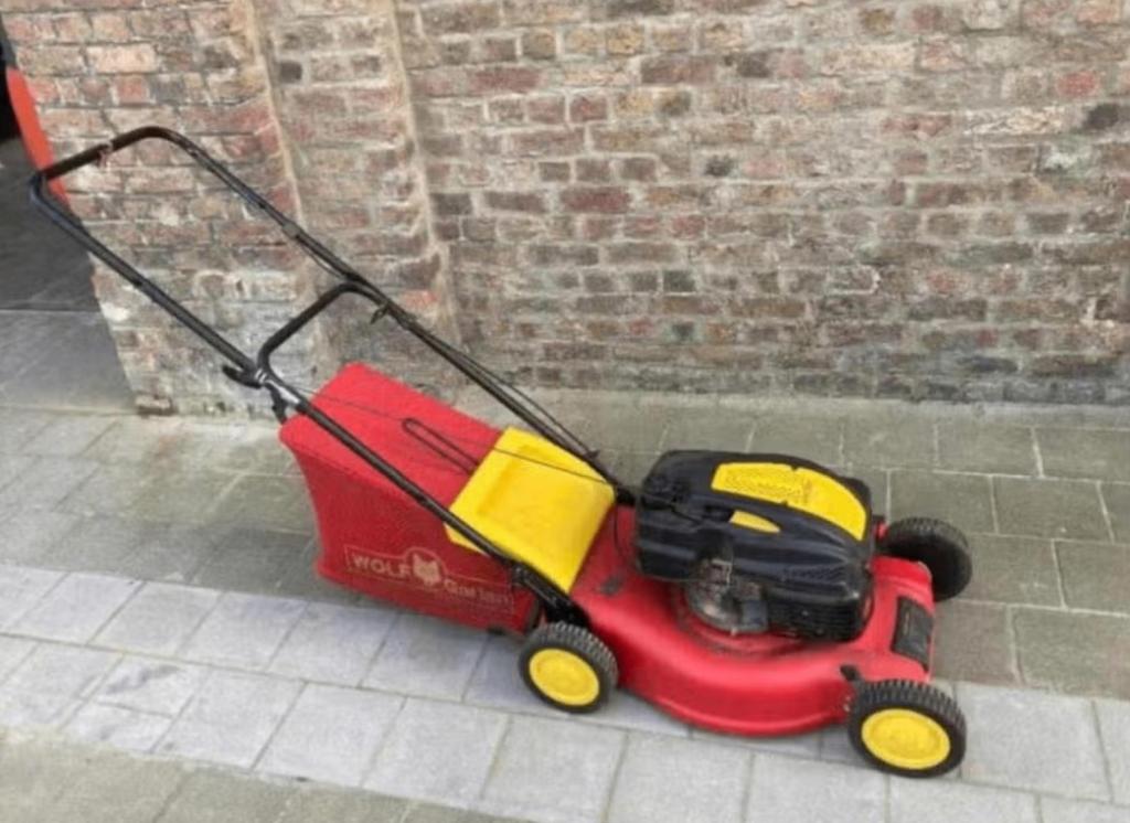 benzine grasmaaier, Enlèvement