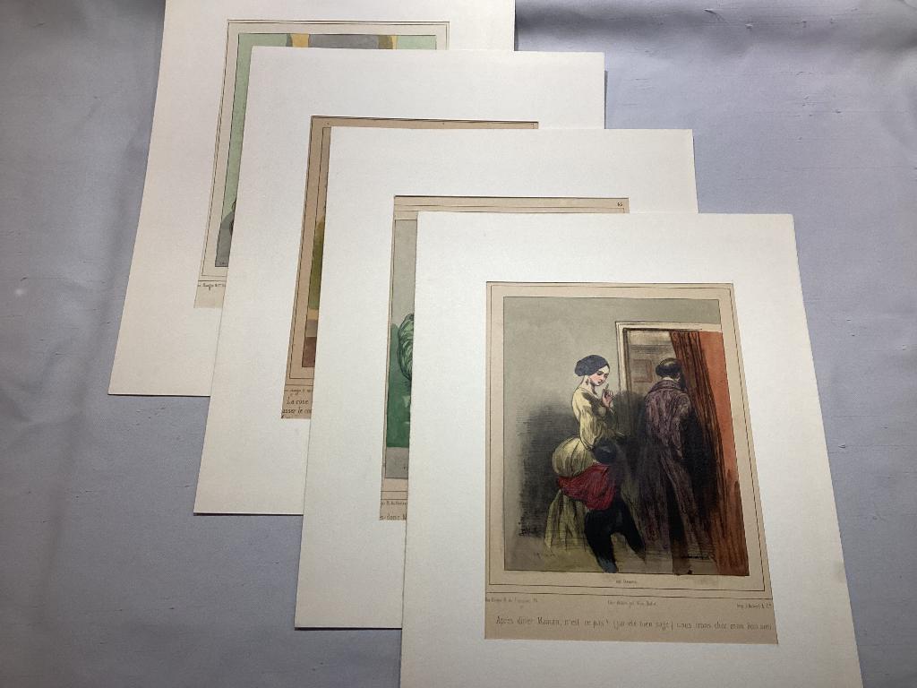 Lot de gravures et d'estampes. 045/a., Antiquités & Art, Enlèvement