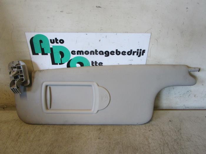 Zonneklep van een Renault Megane (Megane 2 02-), Auto-onderdelen, Interieur en Bekleding, Gebruikt, -, Renault, -