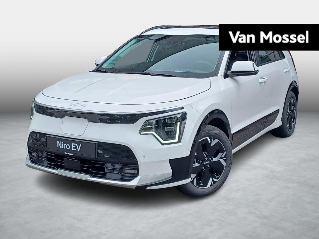 KIA Niro Pace 64.8 kWh + Premium Pack + Sunroof, Stof, 750 kg, Wit, 5 deurs