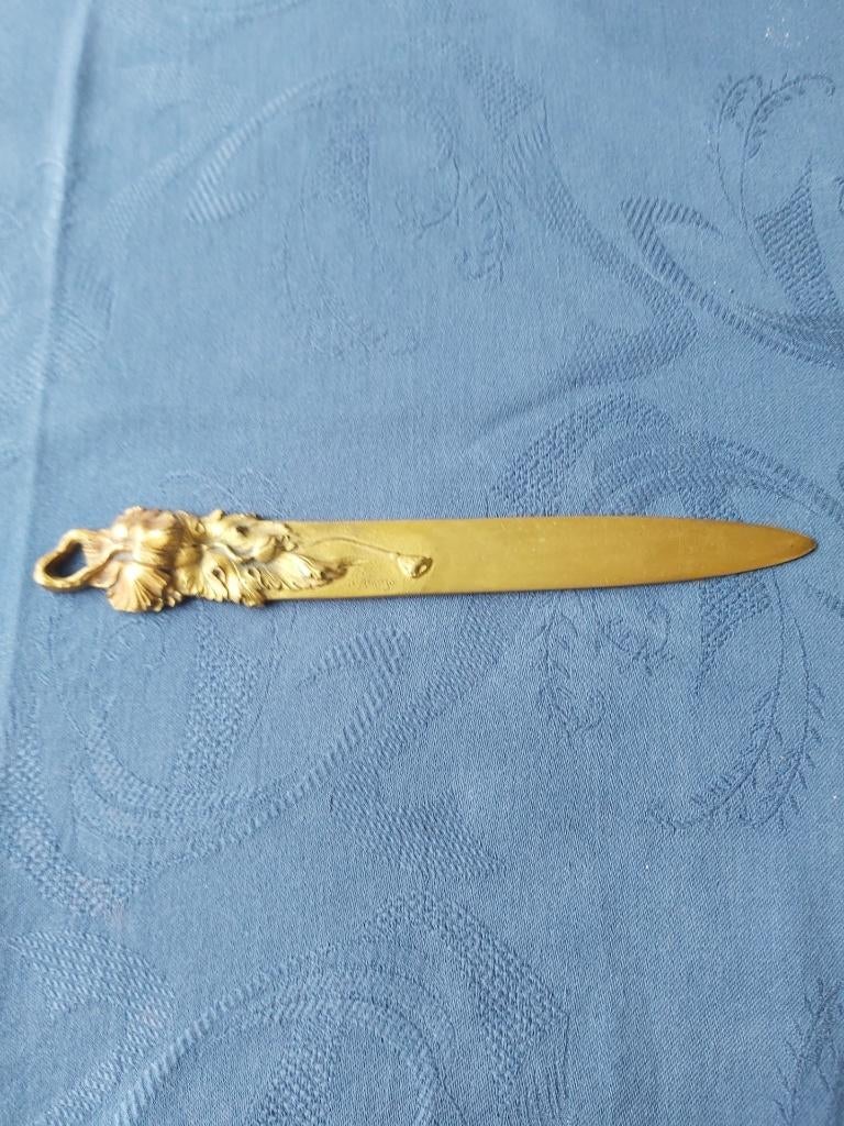 D. Alonzo Art Nouveau papiersnijder/geen verzending, Antiek en Kunst, Ophalen