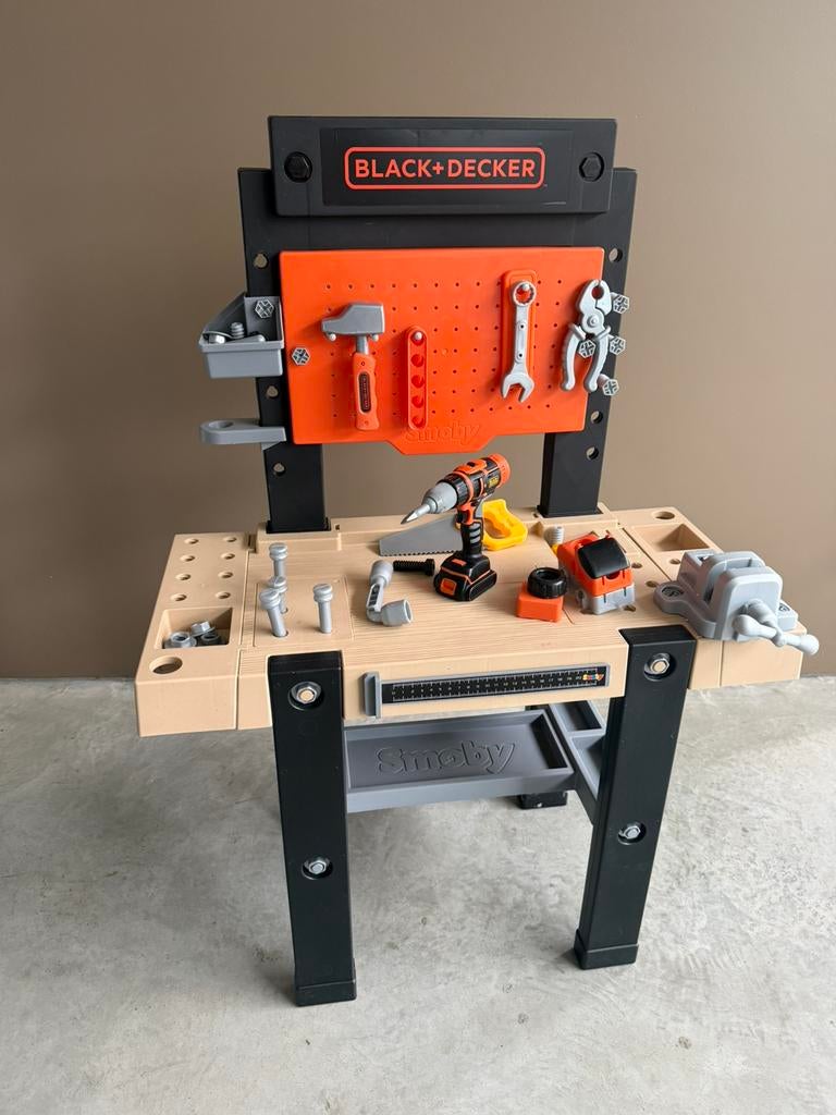 Kinder werkbank black & decker, Ophalen of Verzenden, Zo goed als nieuw