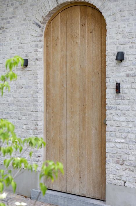 Massieve eiken voordeur – 1100 x 2400 – €2.500, Doe-het-zelf en Bouw, 215 cm of meer, Nieuw, Buitendeur, Vouwdeur