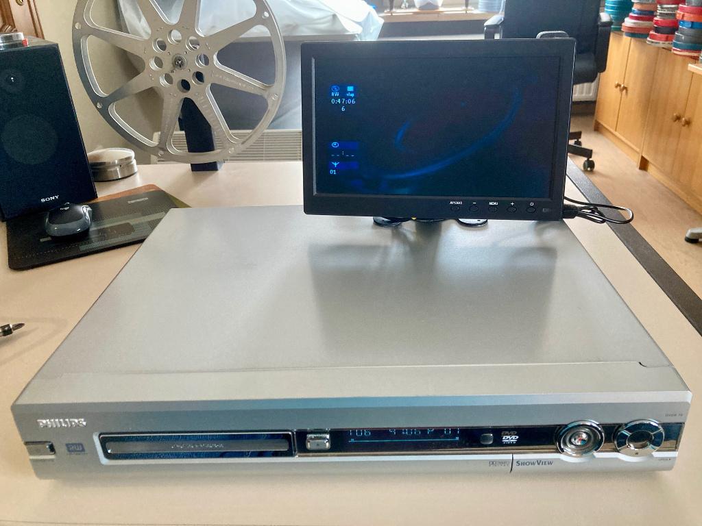 Philips DVDR70 dvd-recorder, getest en werkend, Audio, Tv en Foto, DVD spelers, Ophalen, Gebruikt, Dvd-recorder, Philips