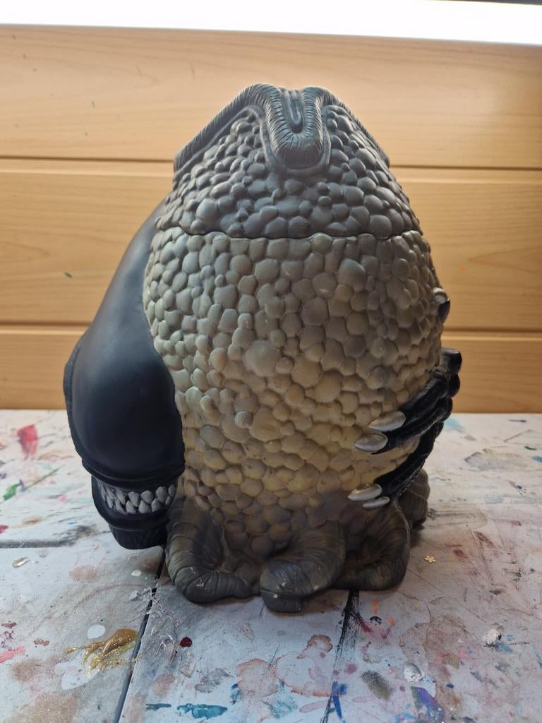 Alien cookie jar x plus 2005, Verzamelen, Ophalen of Verzenden, Gebruikt, Film, Beeldje, Replica of Model
