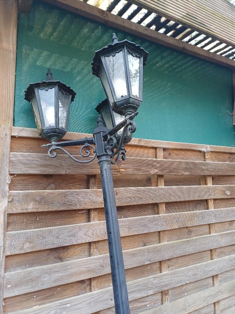 Lanterne d'éclairage extérieur vintage, Résistant à l'eau, Lampadaire, Enlèvement, Utilisé