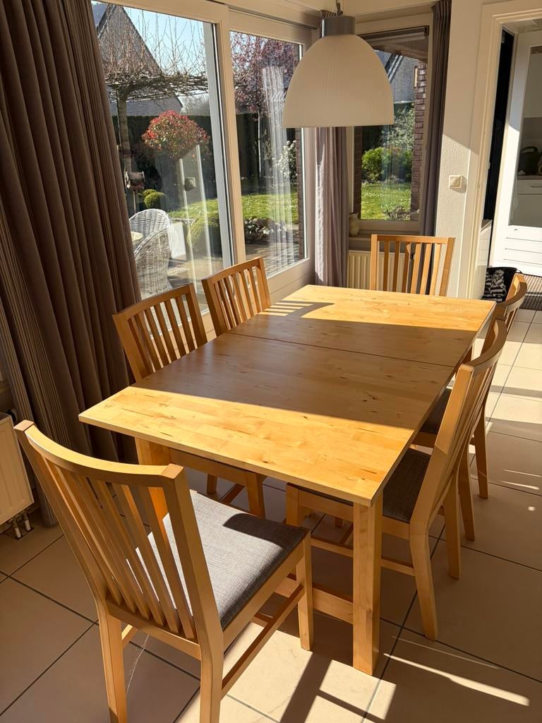 Tafel en stoelen, Enlèvement, Comme neuf