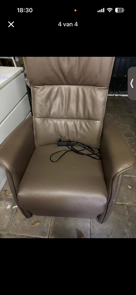 Fauteuil inclinable électrique, Maison & Meubles, Enlèvement, Comme neuf, Une personne